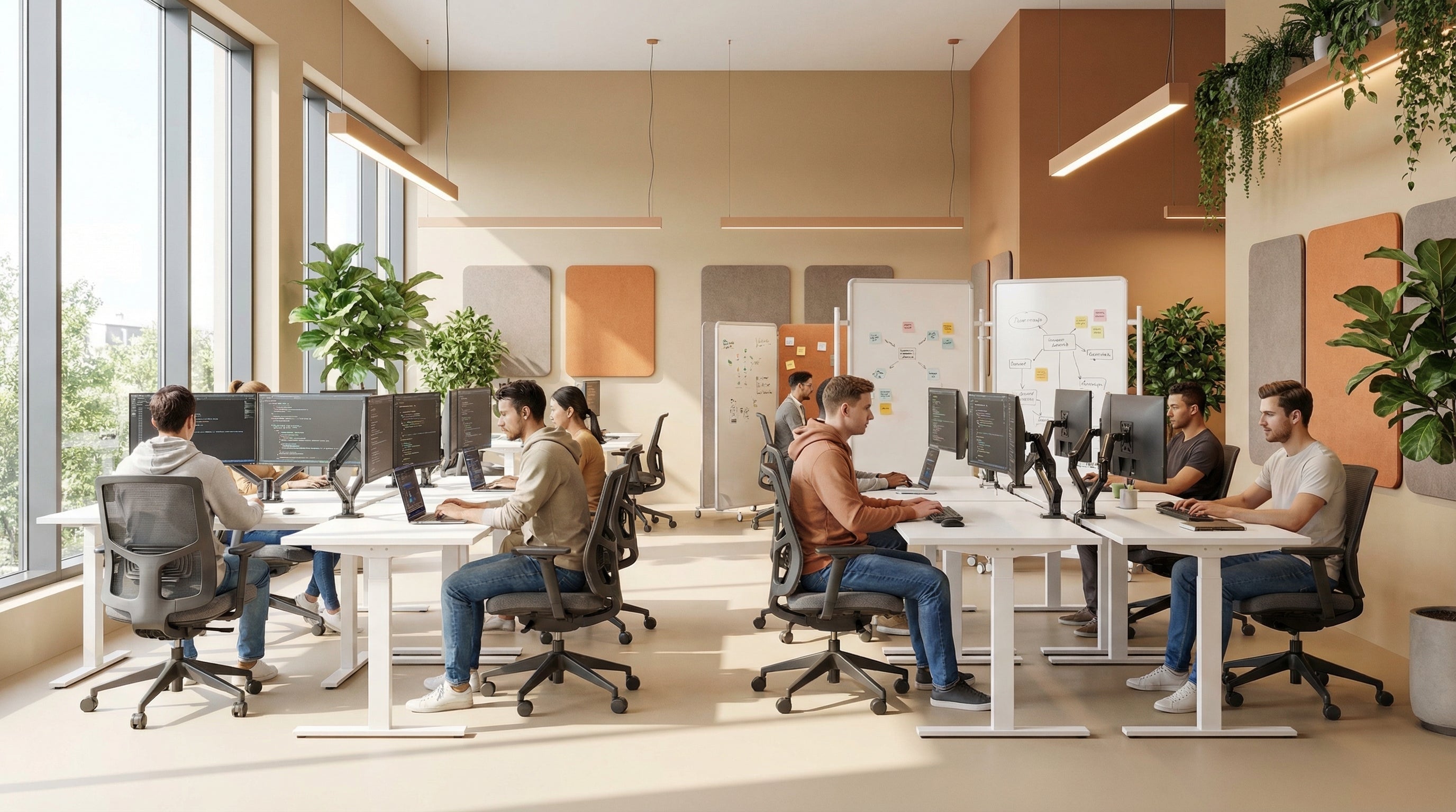 Best Modular Office Furniture Solutions for Growing Tech Startups - Koorbiir