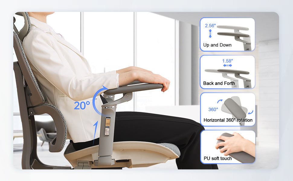 Koorbiir S400 Ergonomic Office Chair - Koorbiir