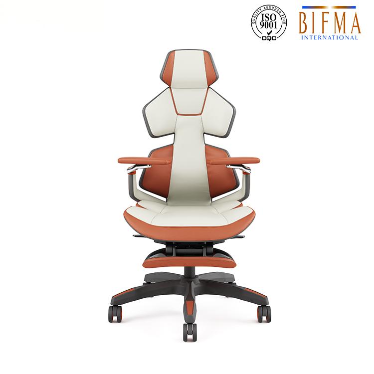 Koorbiir S100 Luxury Modern Office Chair High Executive Prices Leather Headrest Leather Office Chair