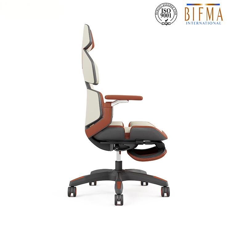 Koorbiir S100 Luxury Modern Office Chair High Executive Prices Leather Headrest Leather Office Chair - Koorbiir