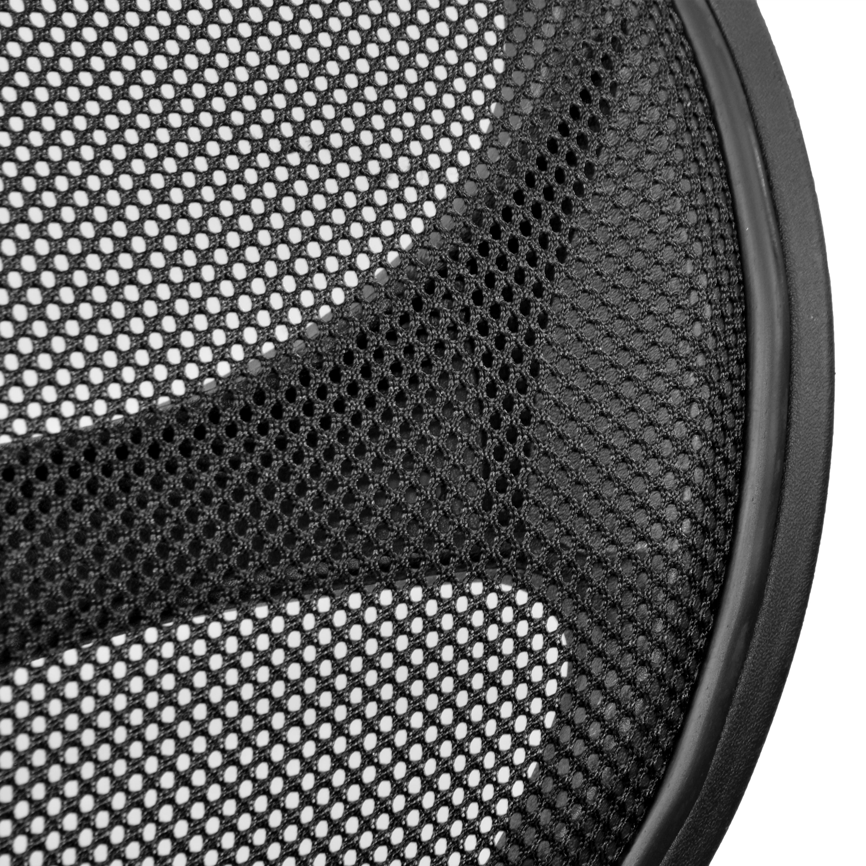 koorbiir m4 Mobili Midback Mesh Chair ¨C Black Task Office Mesh Chair for Comfortable Seating