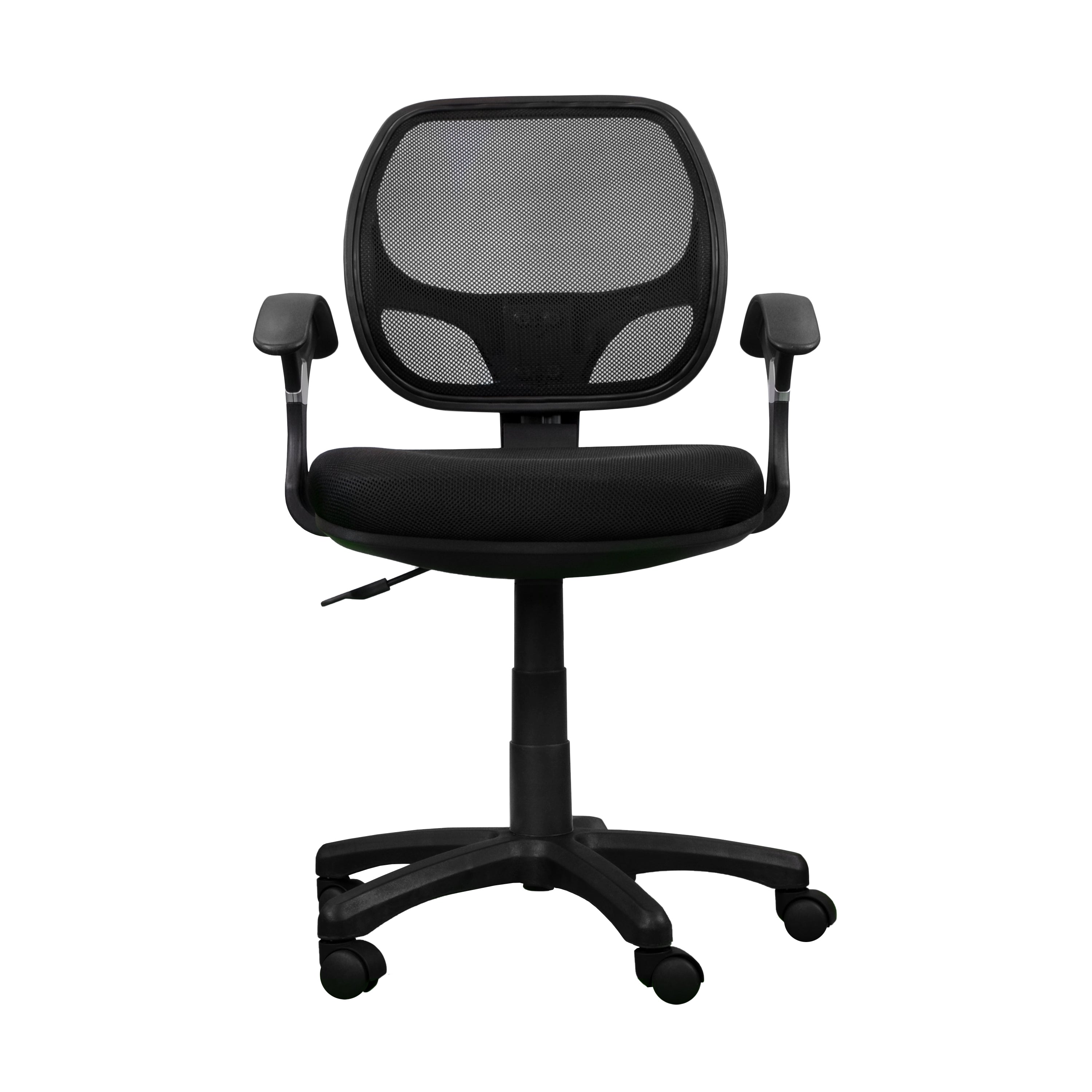 koorbiir m4 Mobili Midback Mesh Chair ¨C Black Task Office Mesh Chair for Comfortable Seating