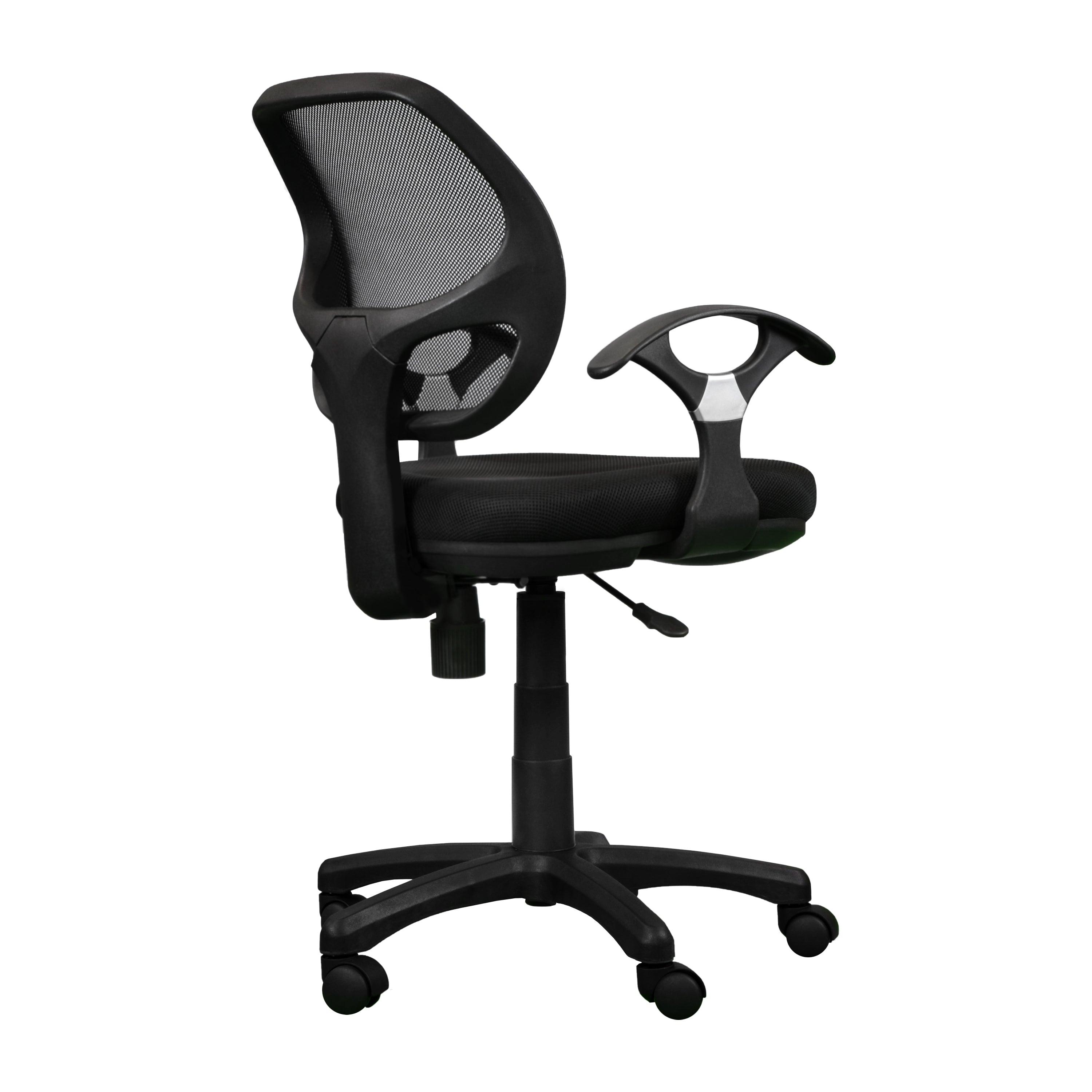 koorbiir m4 Mobili Midback Mesh Chair ¨C Black Task Office Mesh Chair for Comfortable Seating