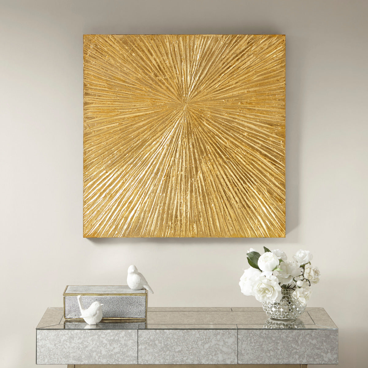 koorbiir w3 Hand Painted Dimensional Resin Wall Art for Living Room and Bedroom Decor