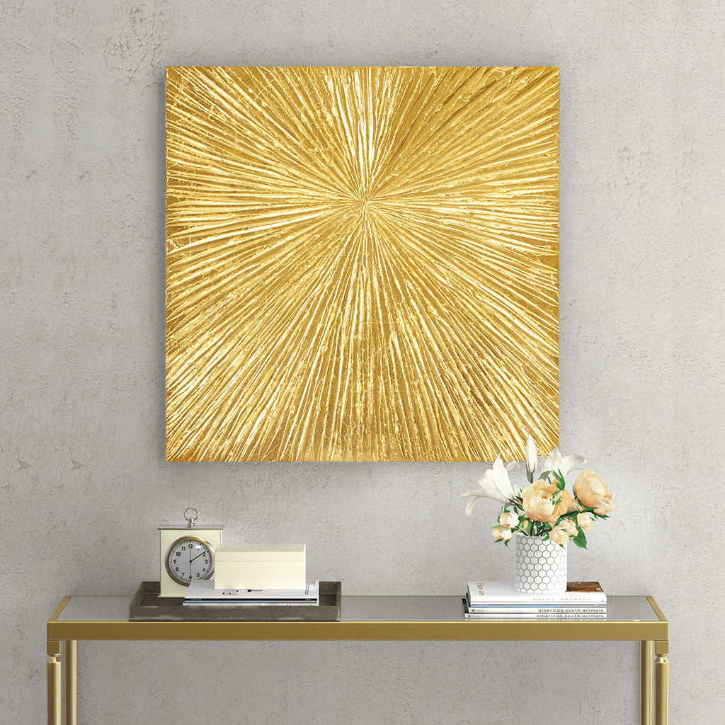 koorbiir w3 Hand Painted Dimensional Resin Wall Art for Living Room and Bedroom Decor