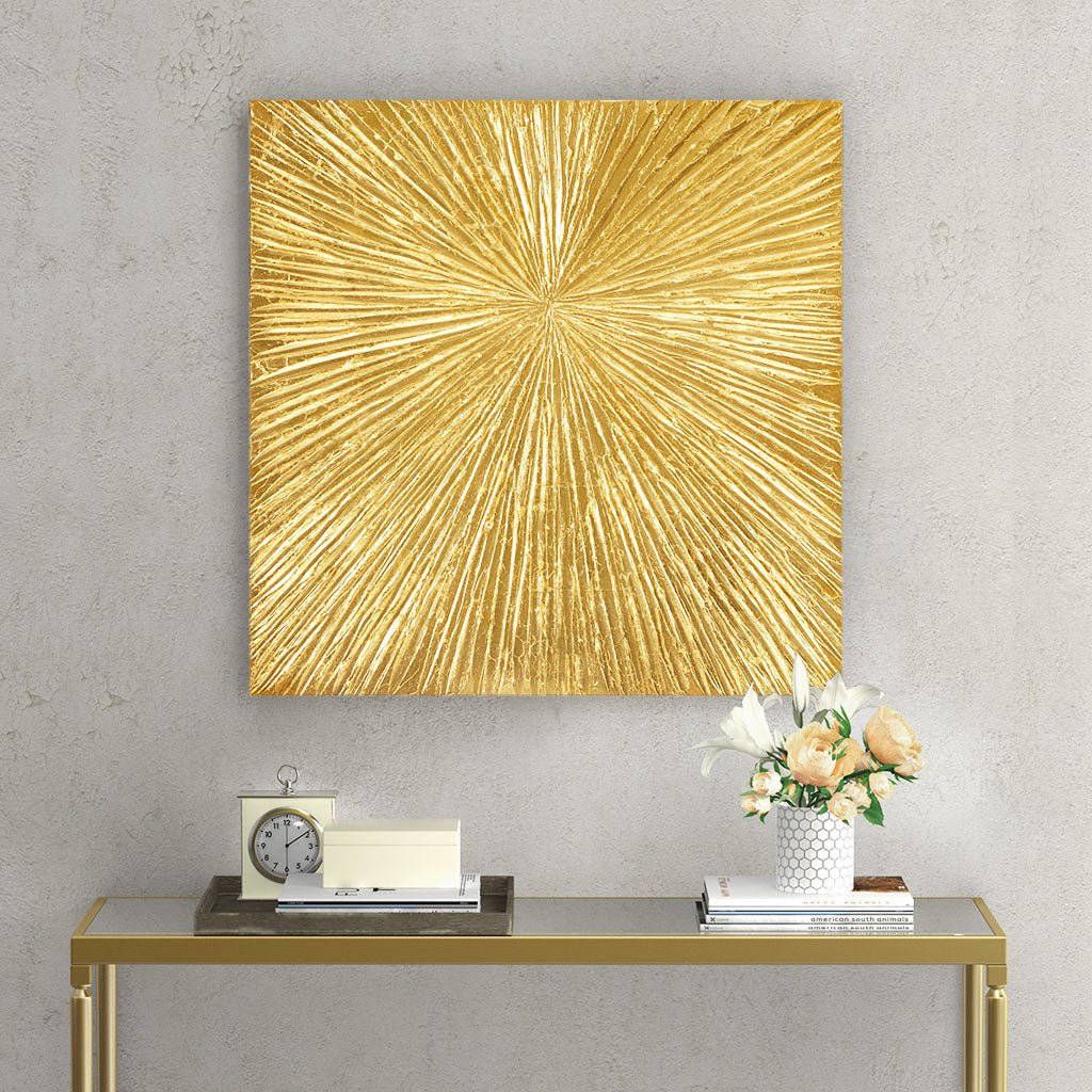 koorbiir w3 Hand Painted Dimensional Resin Wall Art for Living Room and Bedroom Decor - Koorbiir