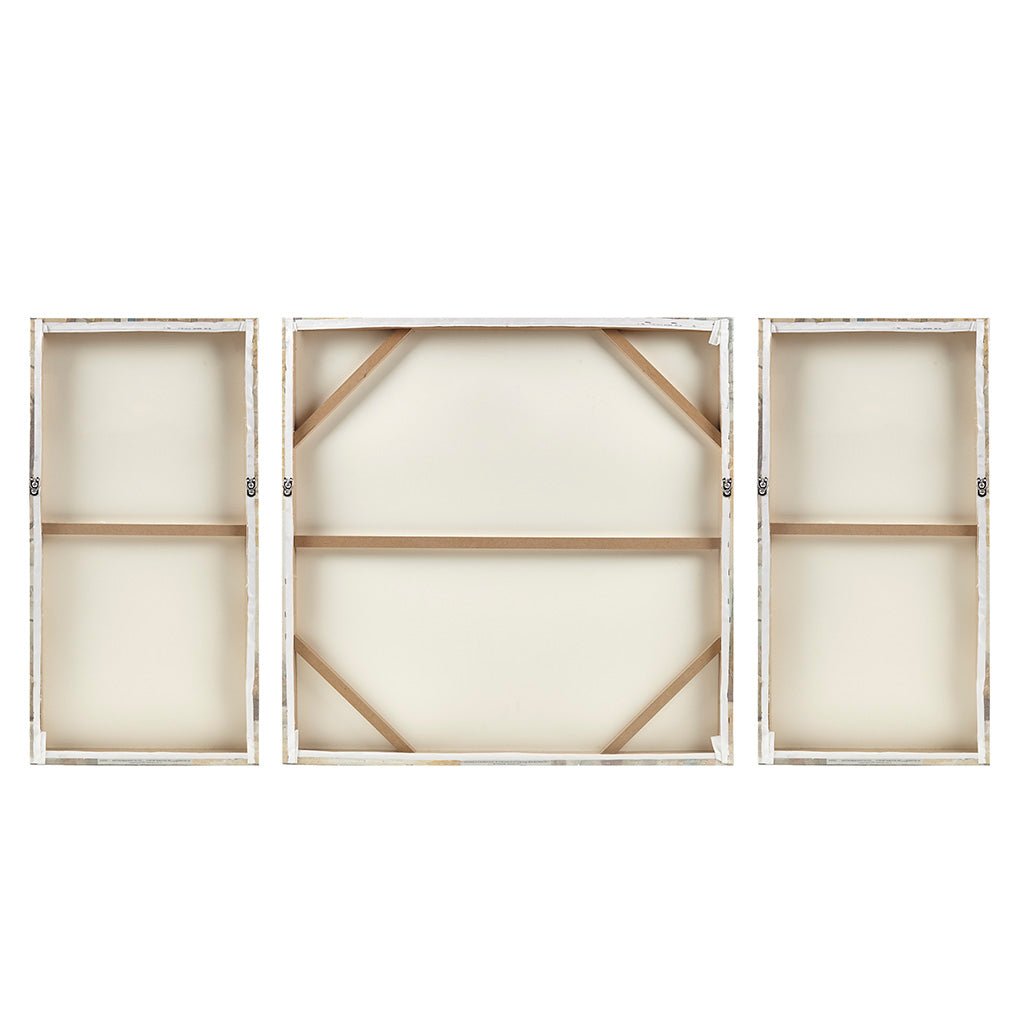 koorbiir w4 Modern Triptych 3 - Piece Canvas Wall Art for Living Room Decor - Koorbiir
