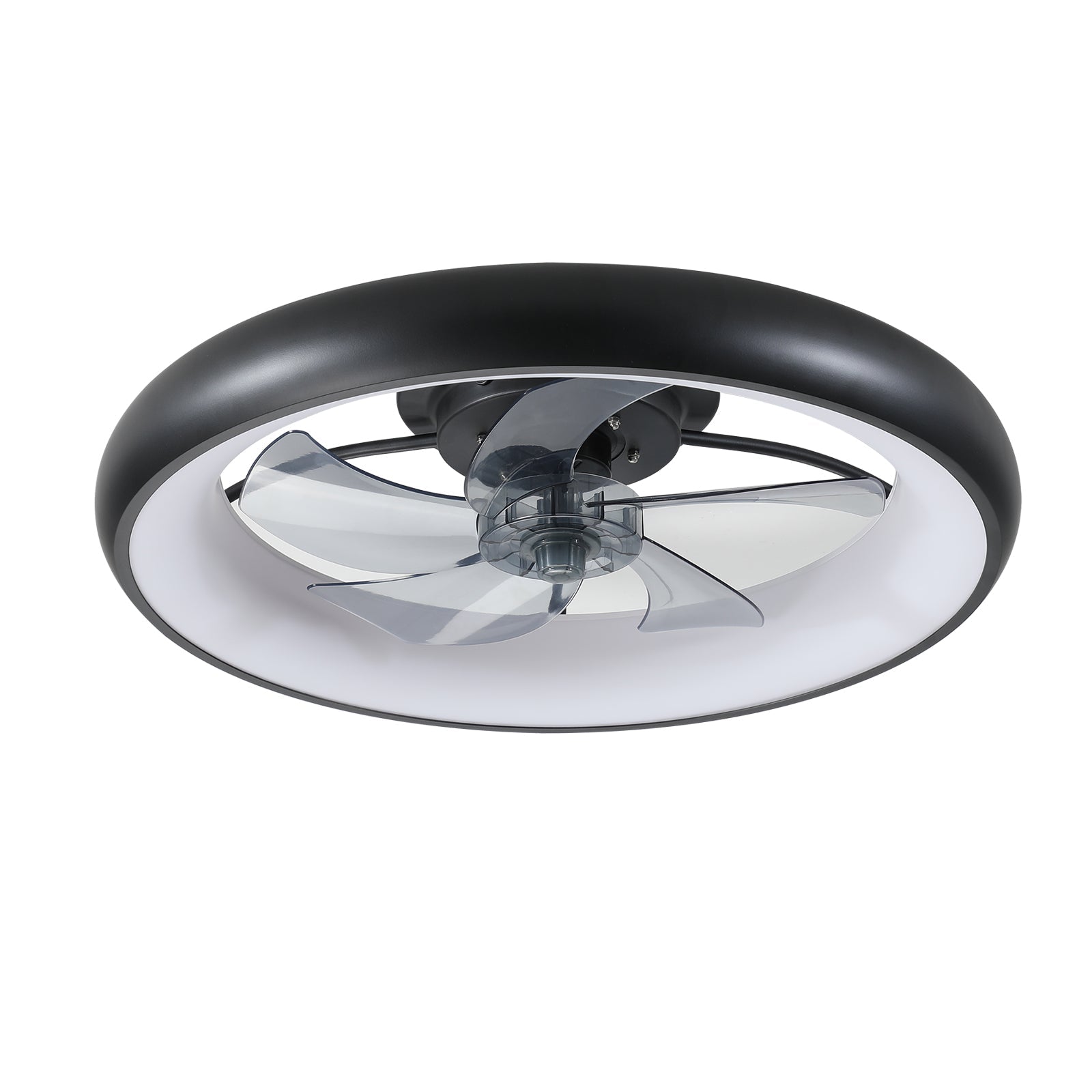koorbiir L2 Dimmable LED Ceiling Fan with Remote Control ¨C Modern Indoor Lighting Fixture for Bedroom & Living Room - Koorbiir