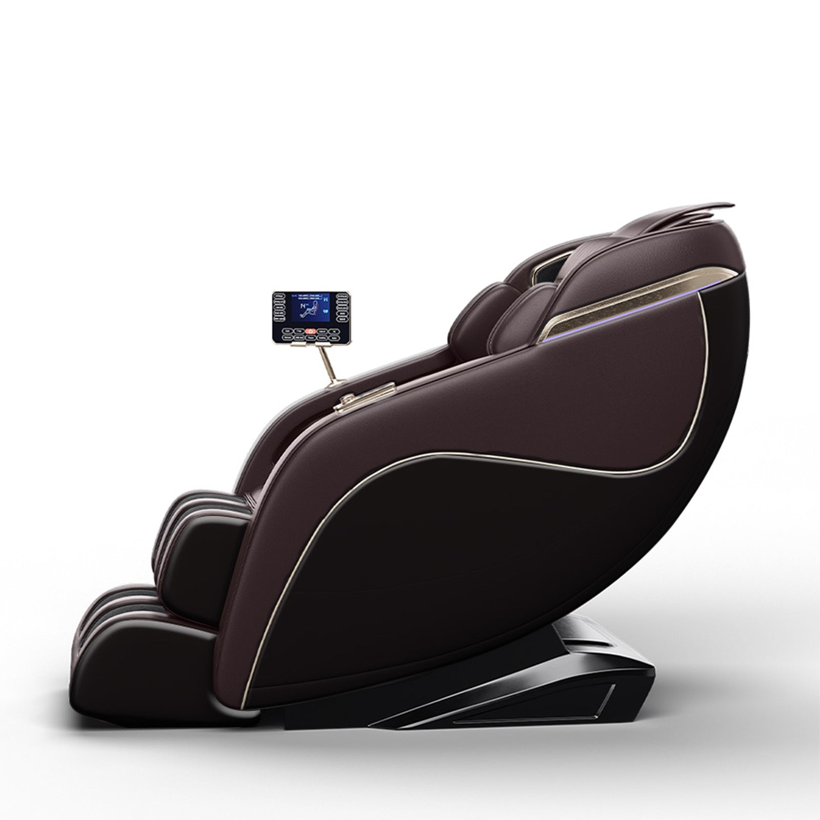 Zero Gravity Massage Chair with SL-Track, Shiatsu, Heated Back & Calves, Foot Rollers, Built-in Speakers & Smart LCD Control ¨C Full Body Relaxation for Home or Office