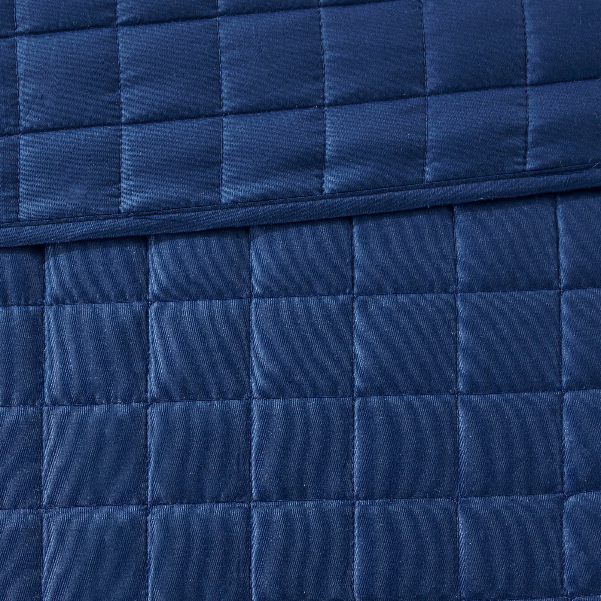 koorbiir be2 8 - Piece Blue Seersucker Comforter & Quilt Set ¨C King/Cal King Bedding Collections with Decorative Pillows & Shams - Koorbiir
