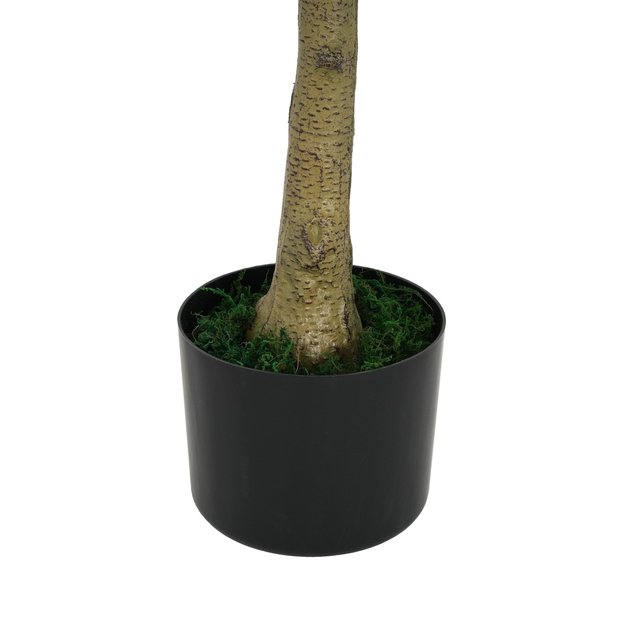 koorbiir ar4 6' Artificial Olive Tree with Pot, Realistic Faux Olive Tree for Indoor & Outdoor Decoration, Artificial Flowers & Greenery - Koorbiir