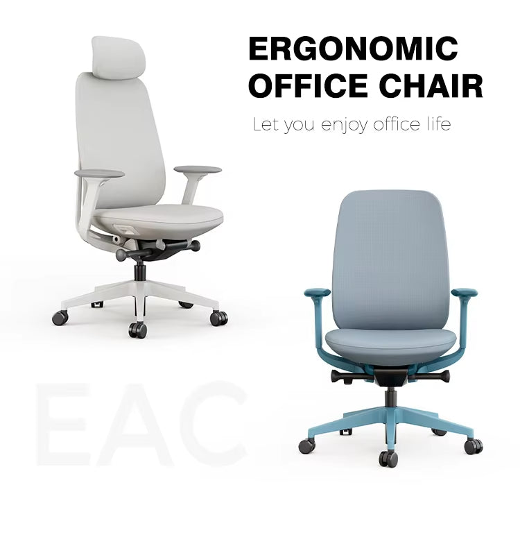 Koorbiir S107 Luxury Modern Office Chair High Executive Prices Leather Headrest Leather Office Chair