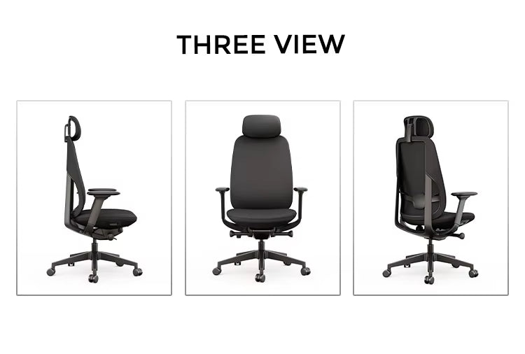 Koorbiir S107 Luxury Modern Office Chair High Executive Prices Leather Headrest Leather Office Chair