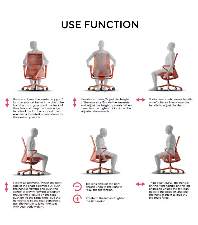 Koorbiir S108 Luxury Modern Office Chair High Executive Prices Leather Headrest Leather Office Chair