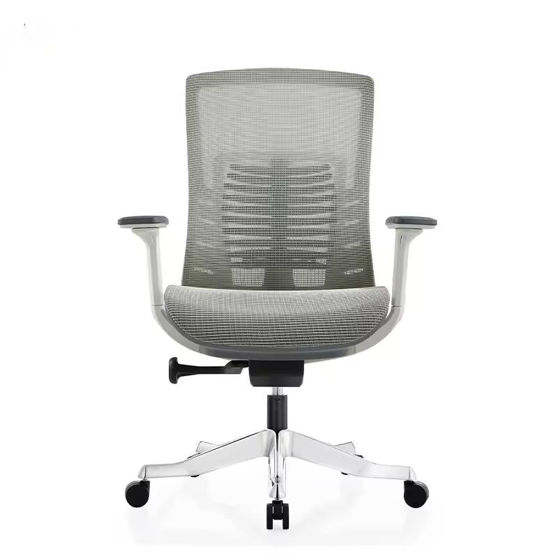 Koorbiir S103 Executive Ergonomic Chair Modern Leather Reception Black Office Metal Massage Boss Office Chair - Koorbiir