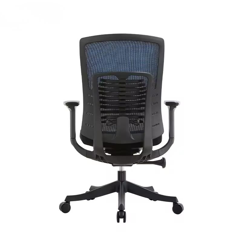 Koorbiir S103 Executive Ergonomic Chair Modern Leather Reception Black Office Metal Massage Boss Office Chair