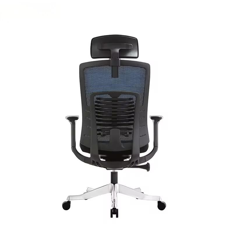 Koorbiir S104 Executive Ergonomic Chair Modern Leather Reception Black Office Metal Massage Boss Office Chair