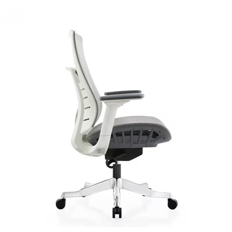 Koorbiir S103 Executive Ergonomic Chair Modern Leather Reception Black Office Metal Massage Boss Office Chair