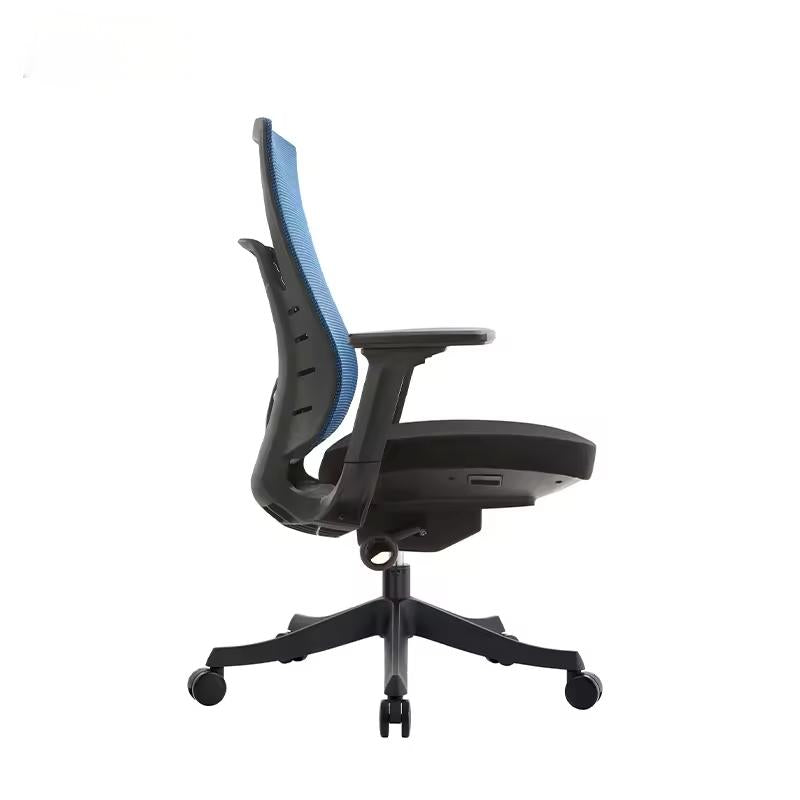 Koorbiir S103 Executive Ergonomic Chair Modern Leather Reception Black Office Metal Massage Boss Office Chair