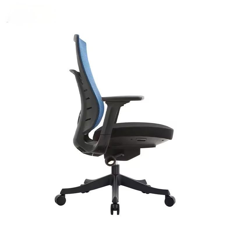 Koorbiir S103 Executive Ergonomic Chair Modern Leather Reception Black Office Metal Massage Boss Office Chair - Koorbiir