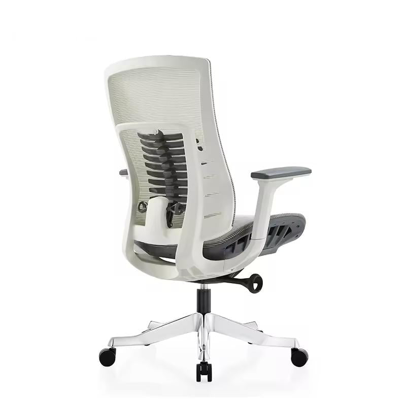 Koorbiir S103 Executive Ergonomic Chair Modern Leather Reception Black Office Metal Massage Boss Office Chair - Koorbiir