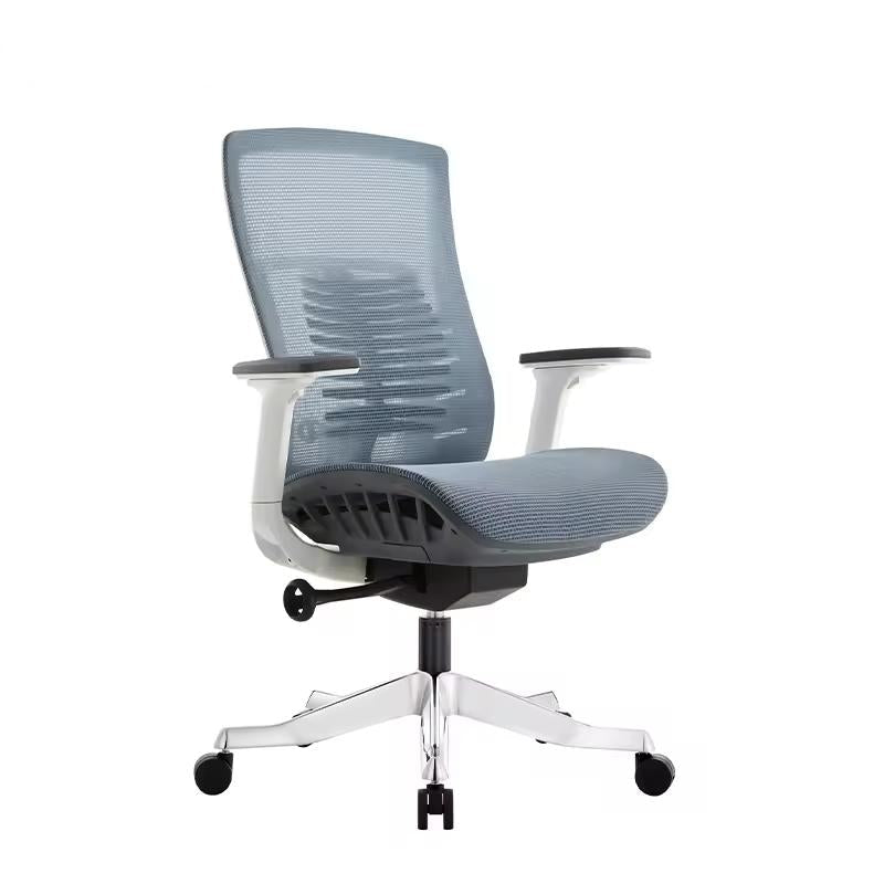 Koorbiir S103 Executive Ergonomic Chair Modern Leather Reception Black Office Metal Massage Boss Office Chair - Koorbiir