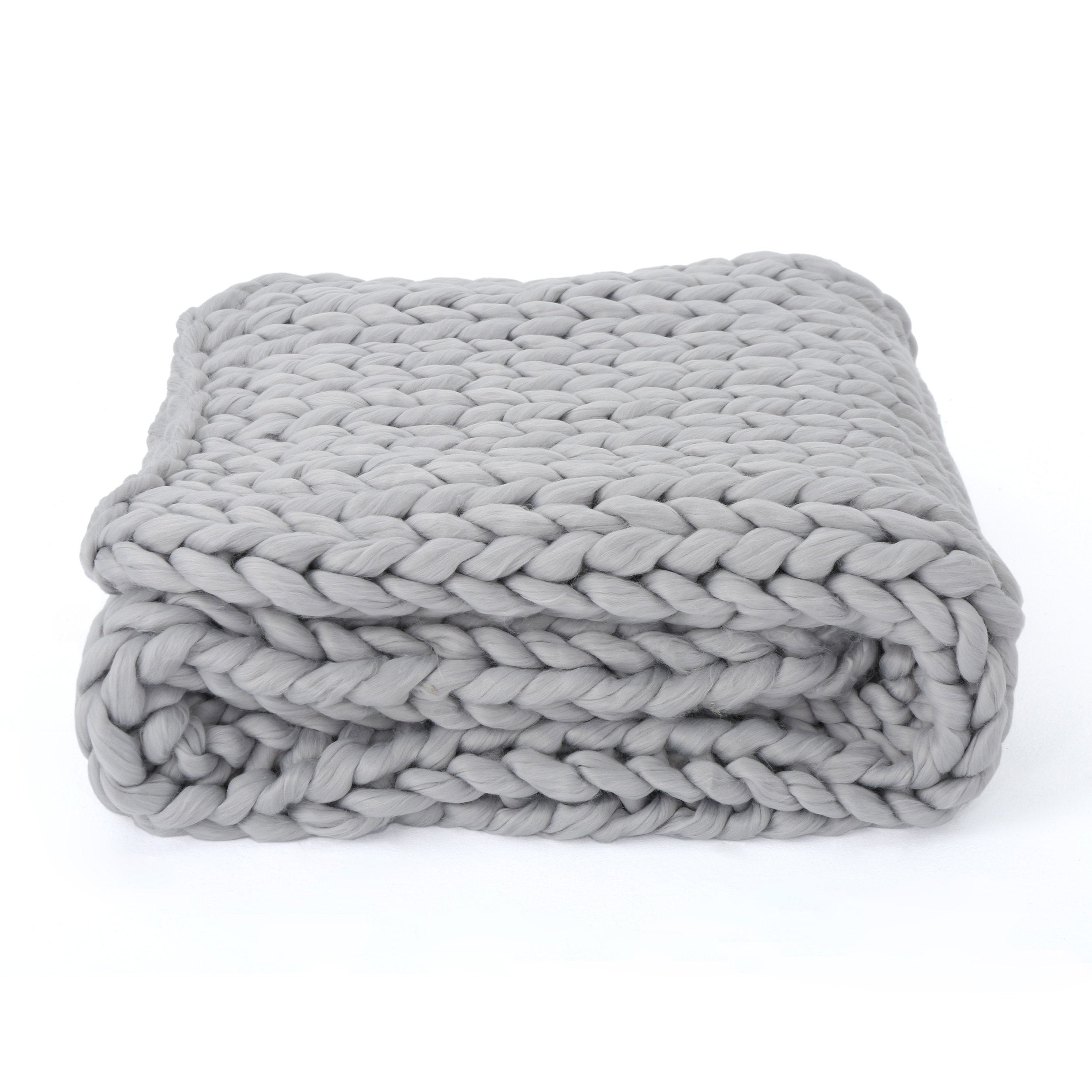 Cozy Knitted Throw Blankets ¨C Soft & Stylish Decorative Blanket for Living Room & Bedroom
