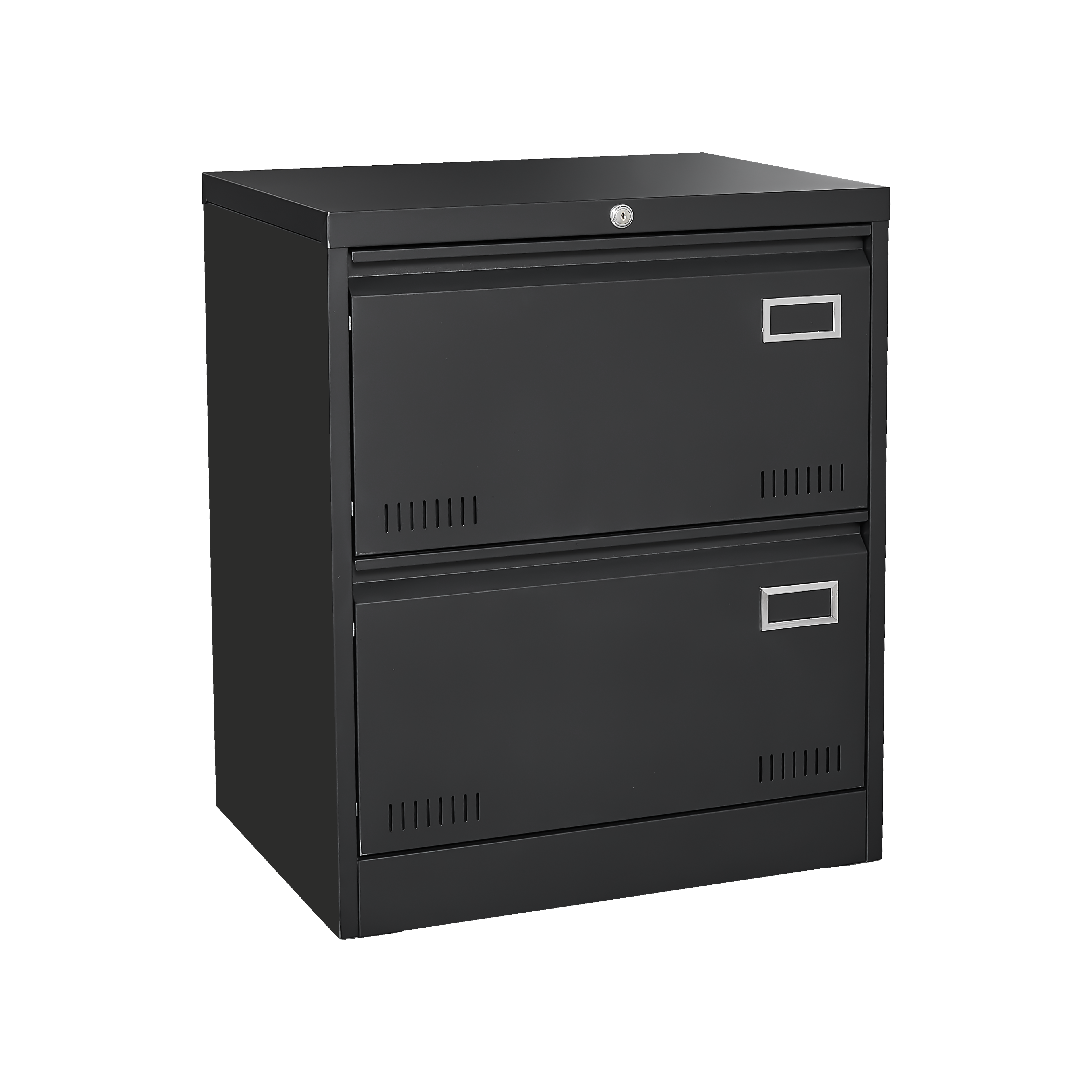 3-Drawer Lateral Filing Cabinet ¨C Black Locking Metal Office Cabinet for Home, Legal, Letter, A4 & F4 Documents