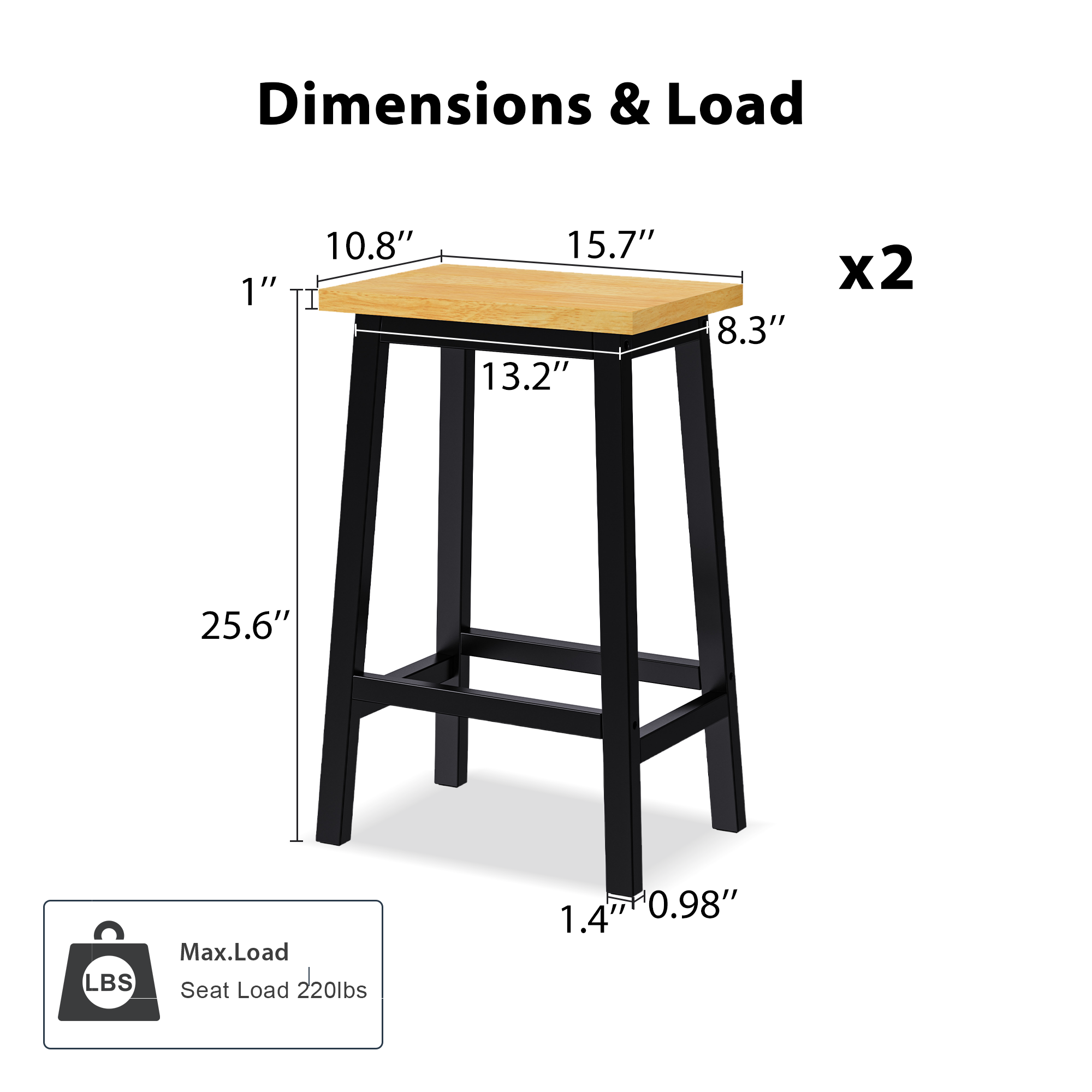 koorbiir k1 K&K 53" Large Kitchen Island with Storage, 2 Bar Stools, Power Outlet, Drop Leaf, 5 Open Side Racks & 3 Drawers ¨C Mobile Kitchen Storage Cart with Wheels for Kitchen & Dining Room, Black