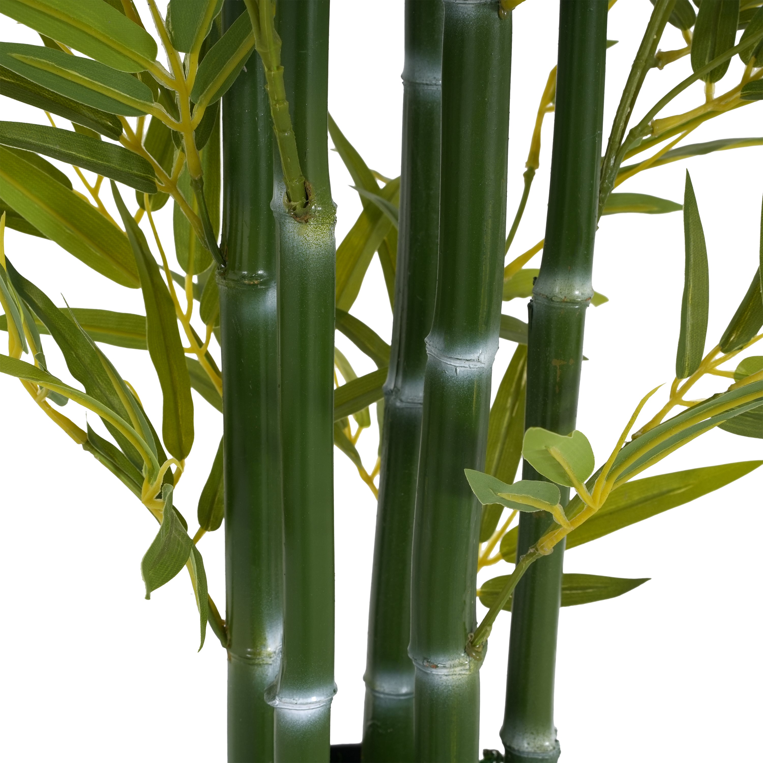 koorbiir ar6 5' Artificial Bamboo with Pot, Set of 2, Lifelike Faux Bamboo Plants for Home & Office D¨¦cor, Artificial Flowers & Greenery