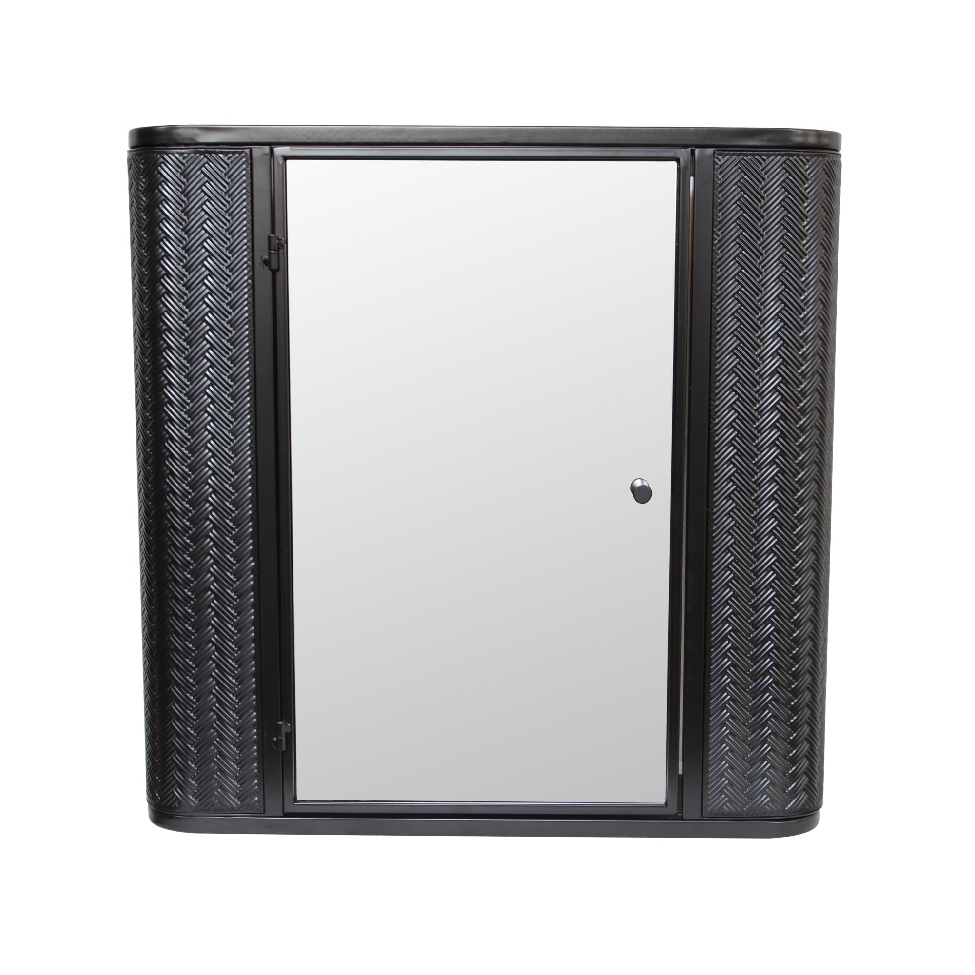 koorbiir ba5 Wall - Mounted Bathroom Cabinet with Mirror ¨C Metal Framed Medicine Cabinet with 2 Shelves for Modern Bathroom Organization - Koorbiir