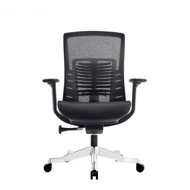 Koorbiir S103 Executive Ergonomic Chair Modern Leather Reception Black Office Metal Massage Boss Office Chair