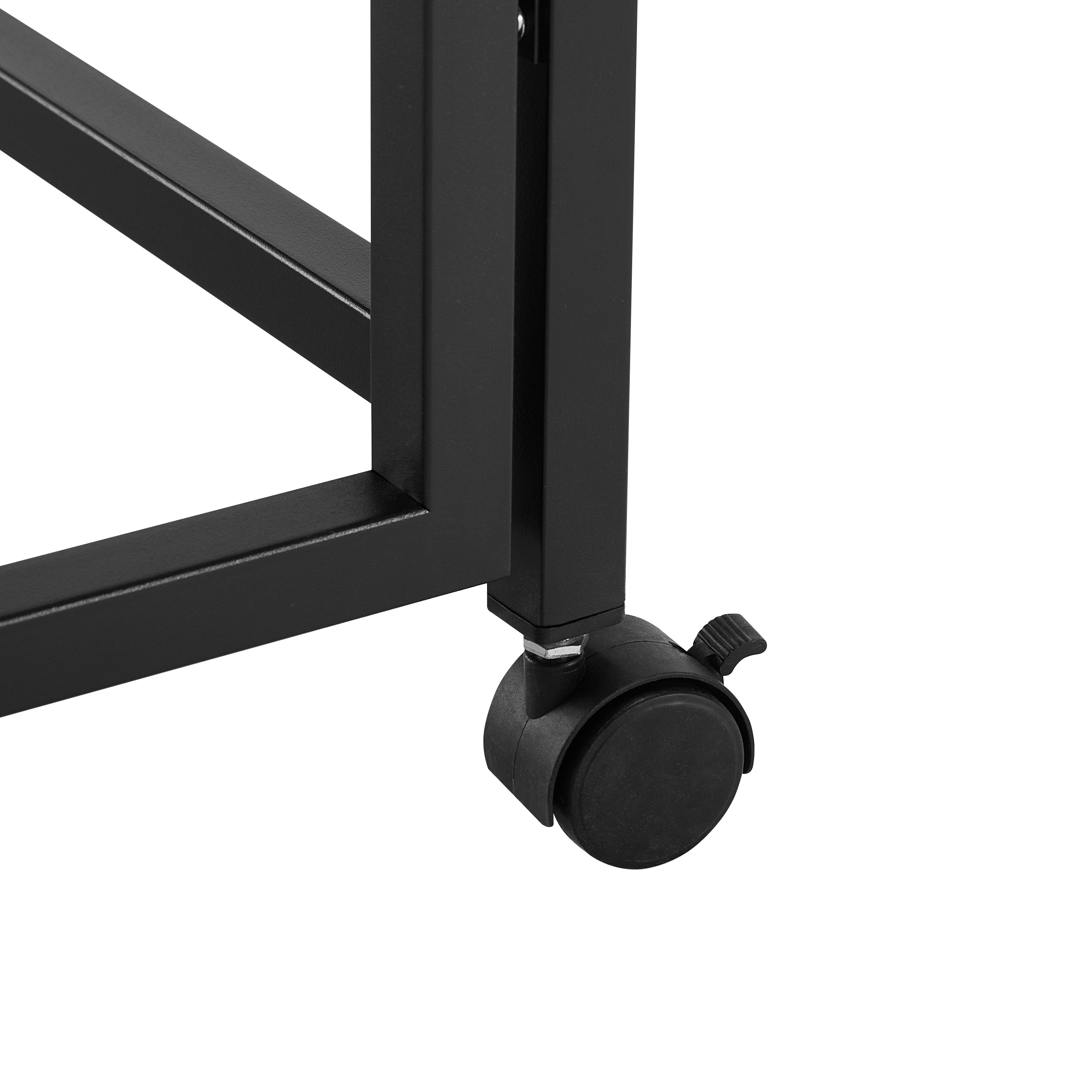 koorbiir f4 Foldable Table ¨C 31.5" White Small Folding Desk for Home Office, Bedroom, or Study (80¡Á58cm)