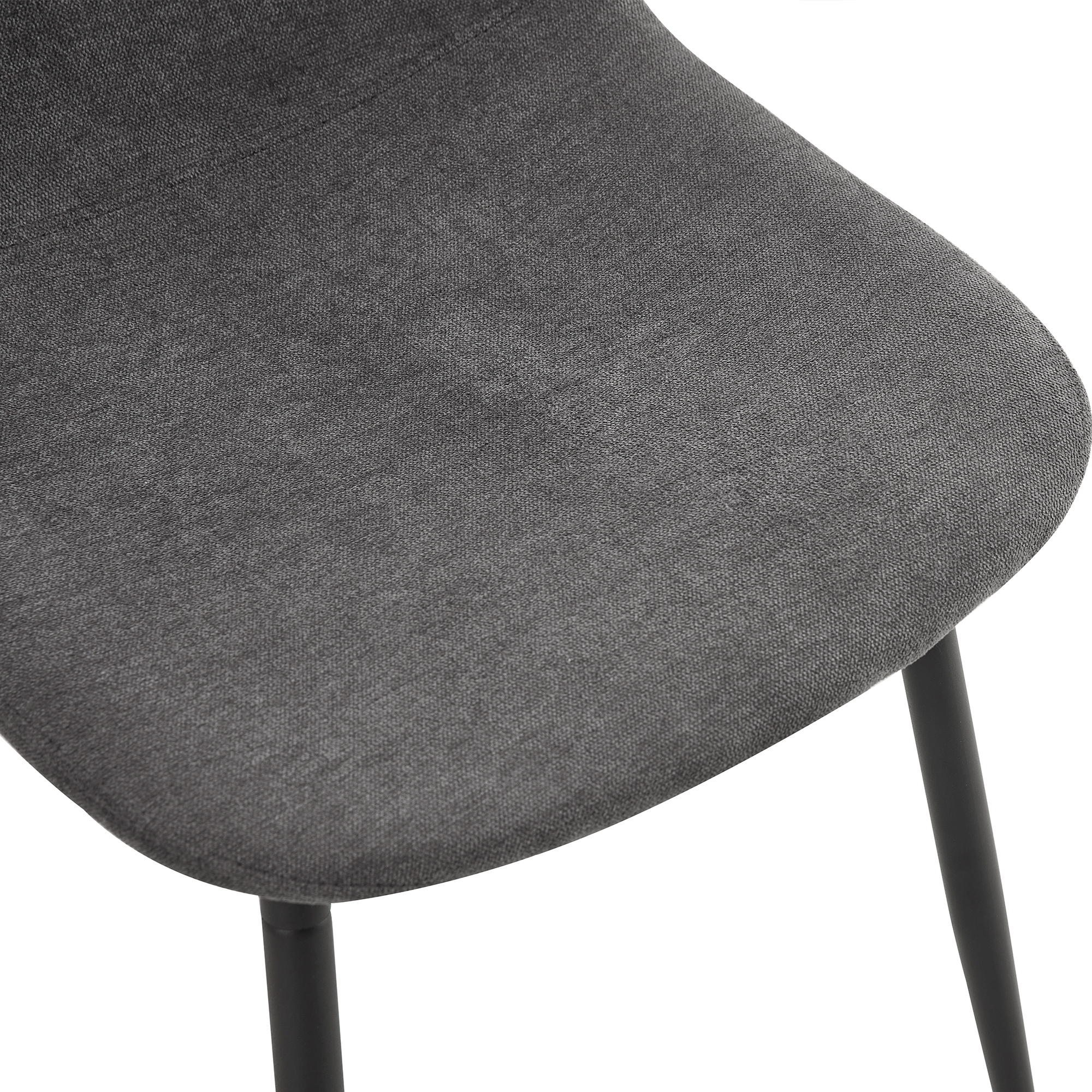 koorbiir ta3 71" x 35.4" Wooden & Black Spliced Dining Table with Middle Storage ¨C 6 Light Gray Linen Fabric Chairs, Sturdy Metal Frame, Table Linens Included