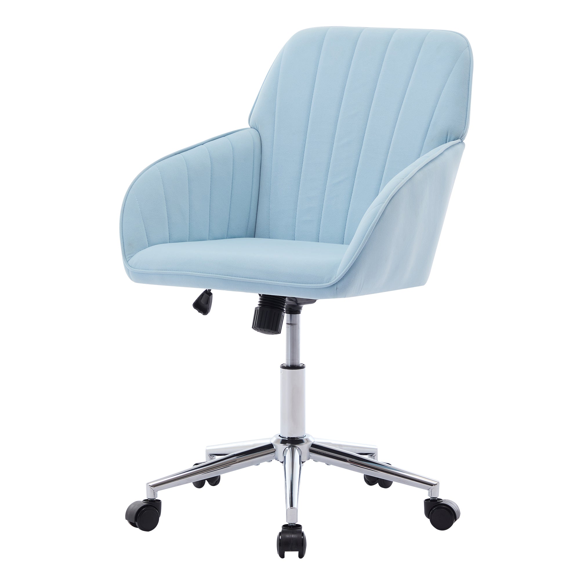 Koorbiir Adjustable Office Chair, Home Bedroom, Ergonomic Swivel Chair, Backrest Seat, Comfortable for Long Sitting