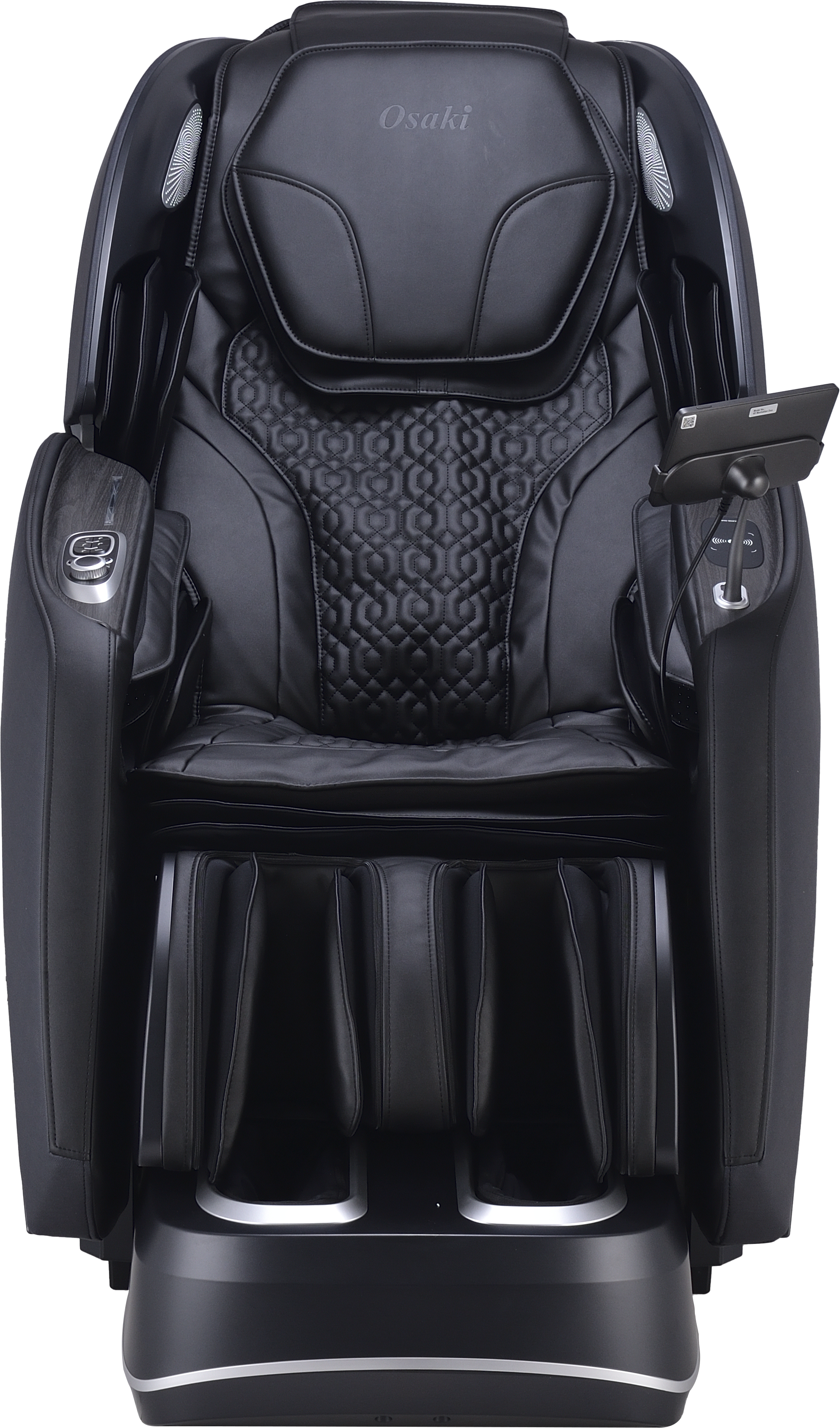 OSAKI 4D Manhattan Duo Taupe Massage Chair with 16 Auto Programs, AI Health Monitor, Zero Gravity & Bluetooth Surround Sound