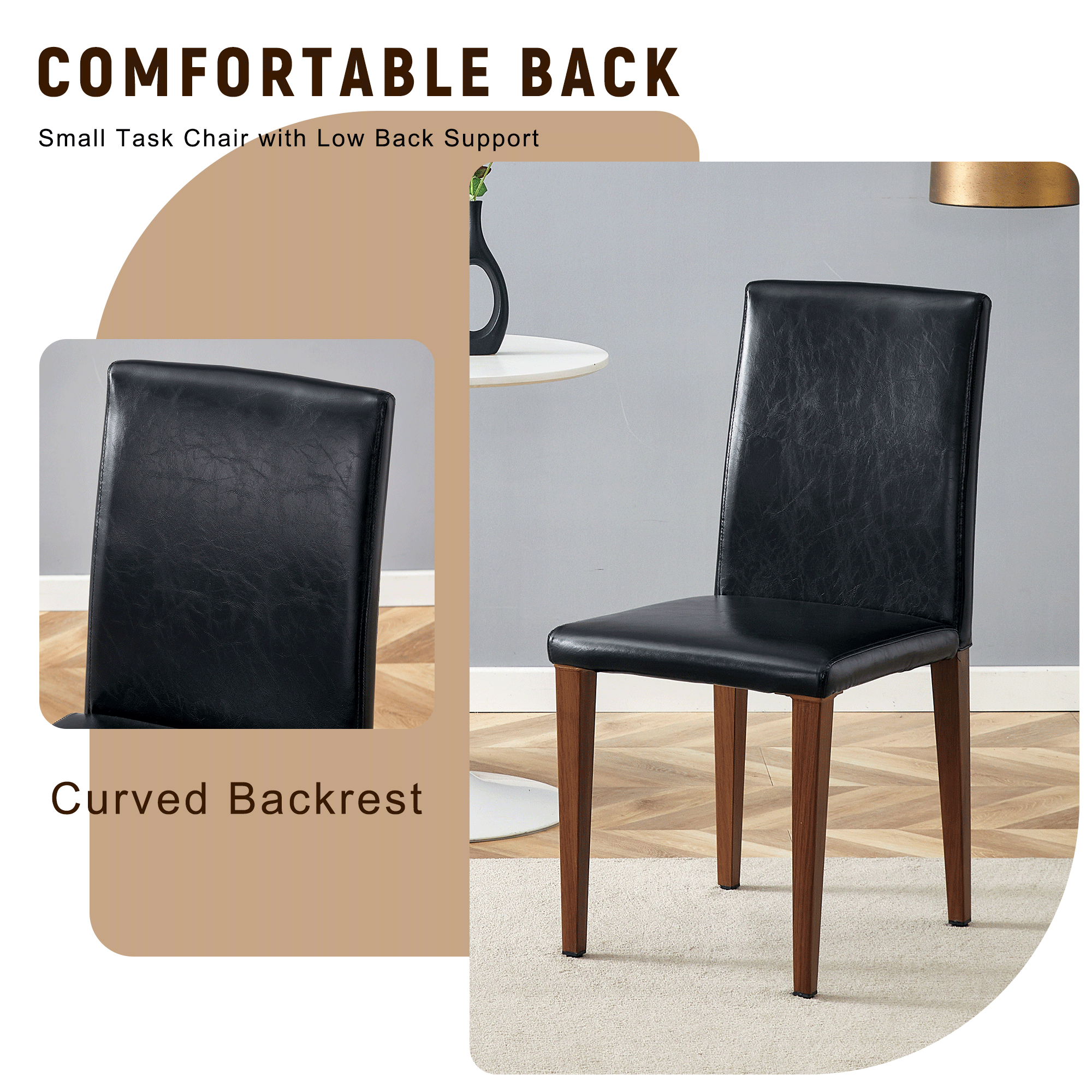 koorbiir ta5 71" x 35.4" Wooden & Black Spliced Dining Table with Middle Storage ¨C 8 Light Gray Linen-Cotton Chairs, Simple and Versatile Table Linens Set