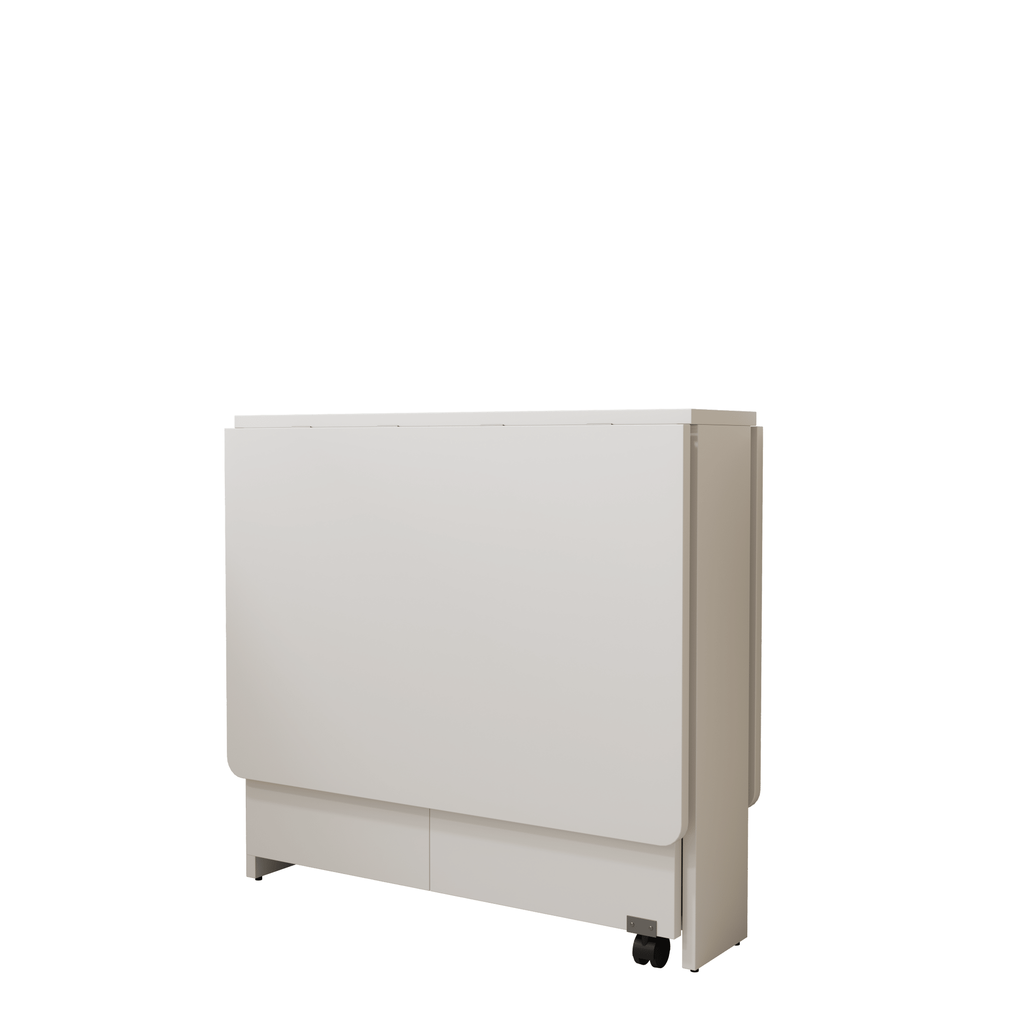 koorbiir f3 51.18 White Foldable Table ¨C Lightweight Long Table for Small Family Dining or Display Use - Koorbiir