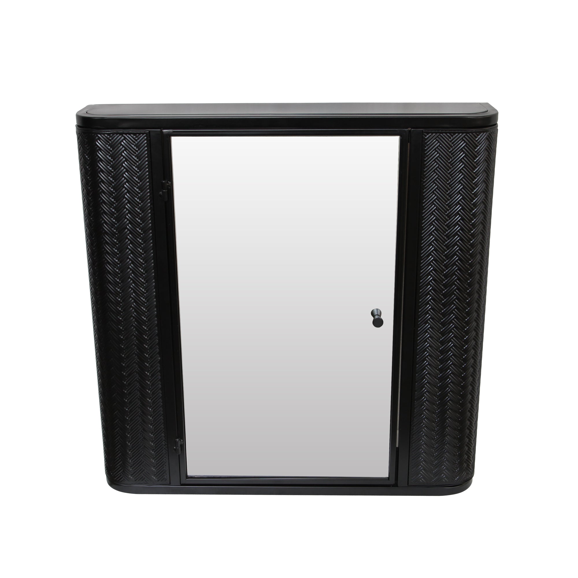 Wall-Mounted Bathroom Cabinet with Mirror ¨C Metal Framed Medicine Cabinet with 2 Shelves for Modern Bathroom Organization