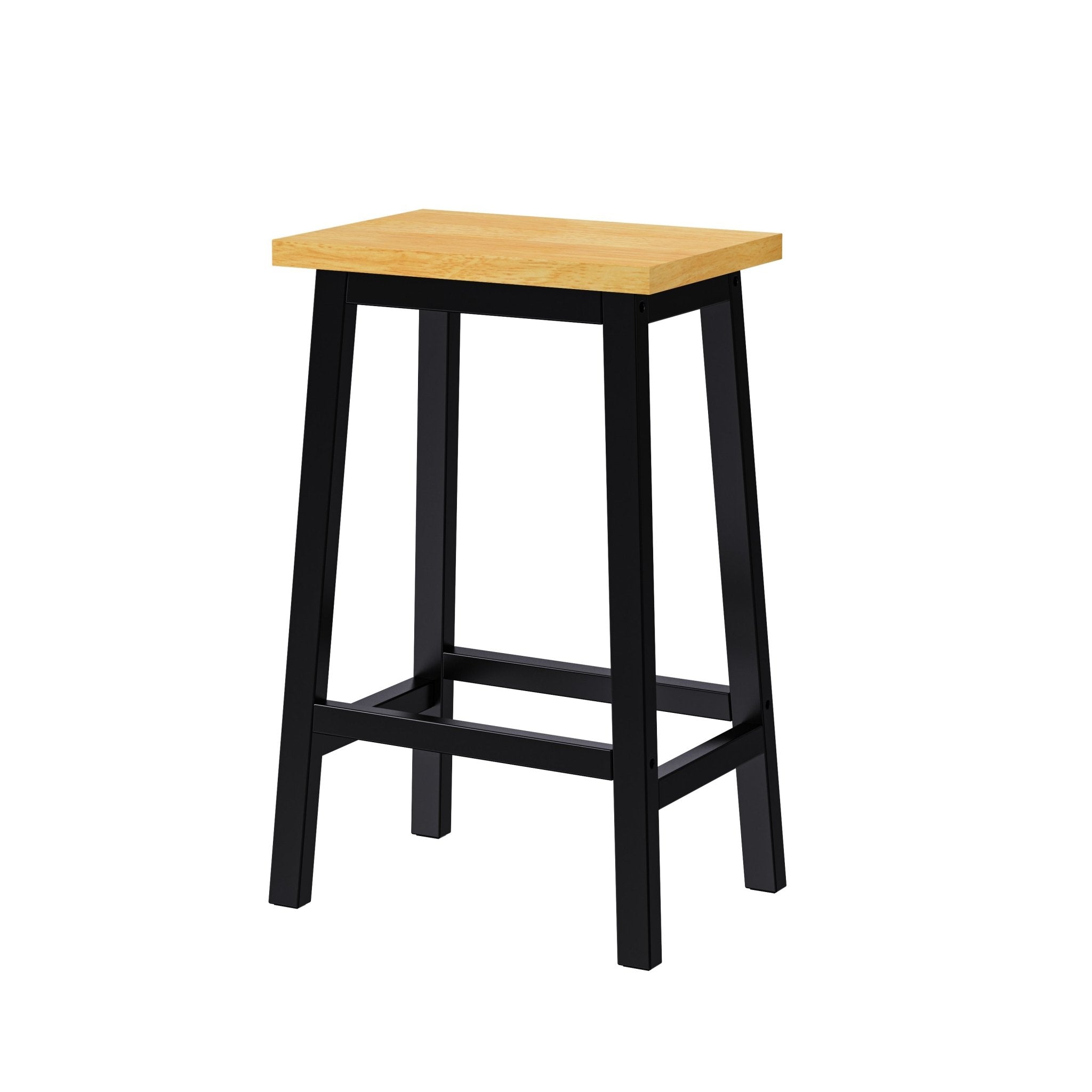 koorbiir k1 K&K 53" Large Kitchen Island with Storage, 2 Bar Stools, Power Outlet, Drop Leaf, 5 Open Side Racks & 3 Drawers ¨C Mobile Kitchen Storage Cart with Wheels for Kitchen & Dining Room, Black - Koorbiir