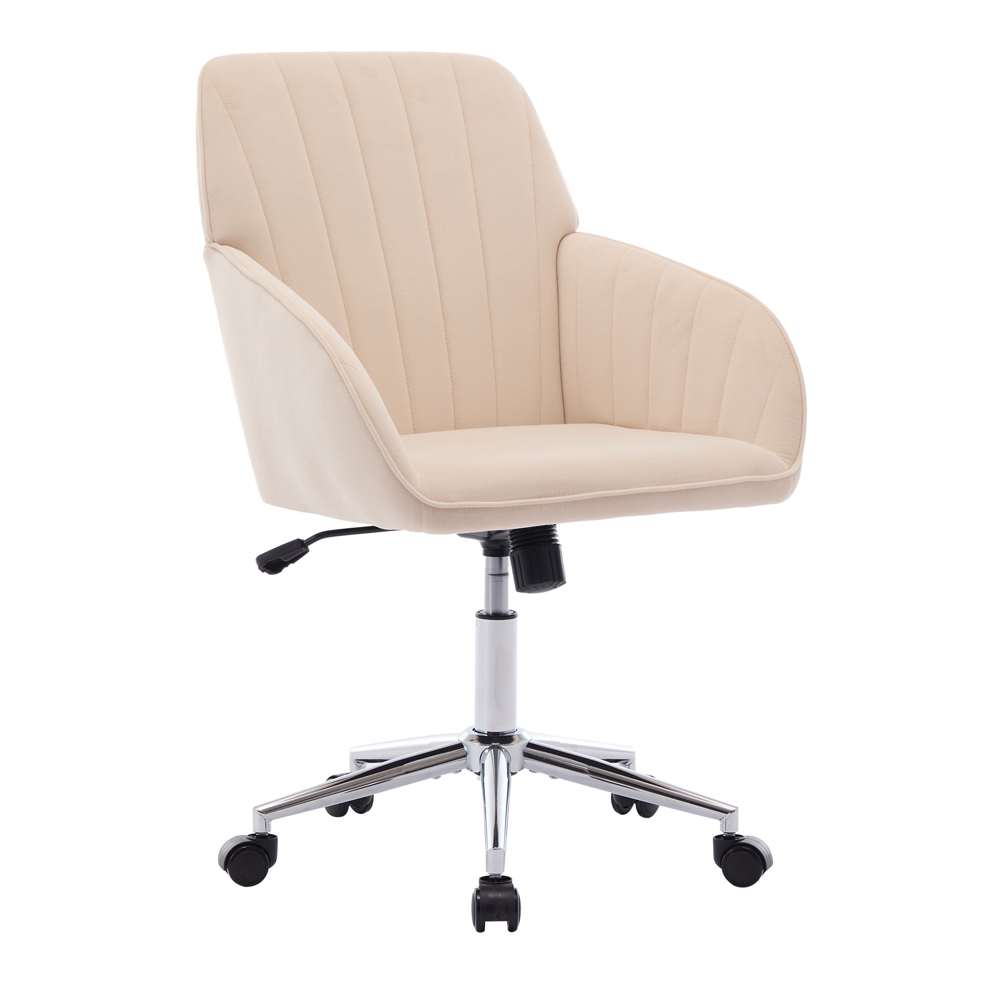 Koorbiir Adjustable Office Chair, Home Bedroom, Ergonomic Swivel Chair, Backrest Seat, Comfortable for Long Sitting